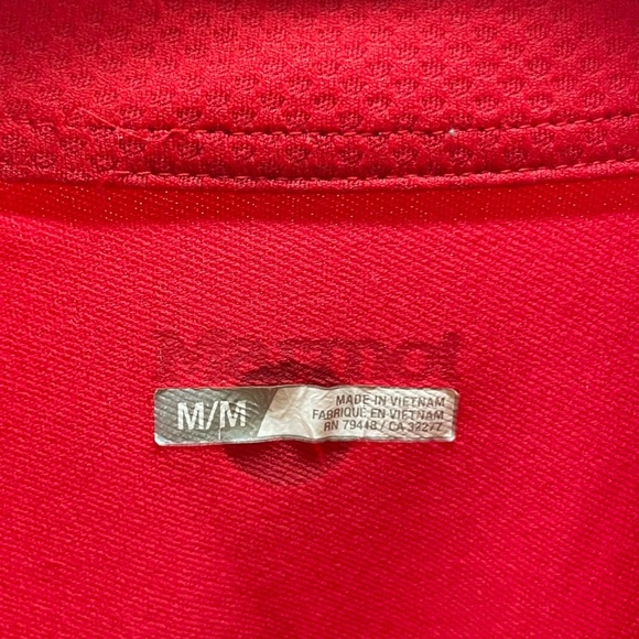 Marmot Red Quarter Zip‎ Lightweight Pullover - Picture 5 of 11